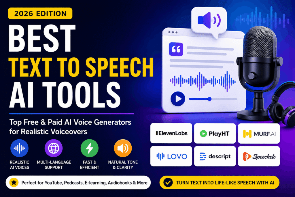 best text to speech ai tools